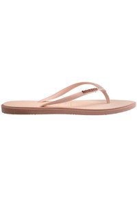 SLIM POINT - T-bar sandals - crocus rose