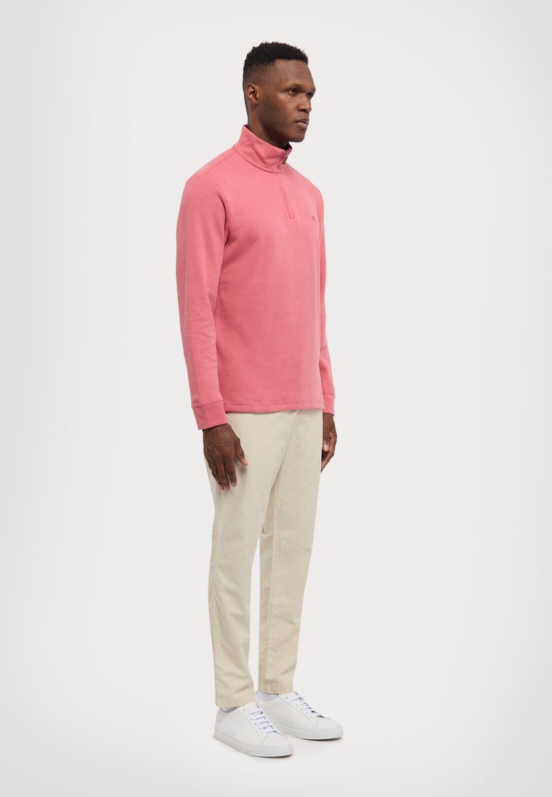 Polo Ralph Lauren ESTATE RIB QUARTER ZIP PULLOVER - Vesta - adirondack berry
