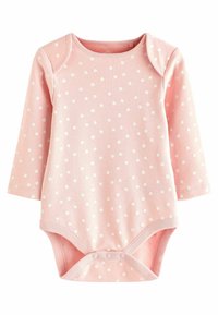 Next BABY LONG SLEEVE BODYSUITS 4 PACK - Body - pink white bear