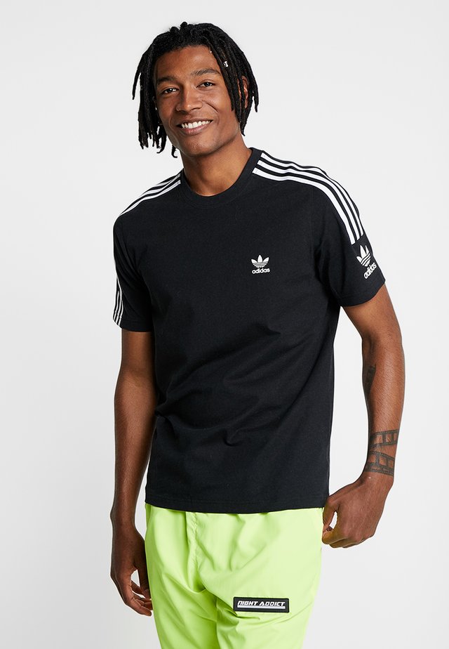 TECH TEE - T-shirt imprimé - black