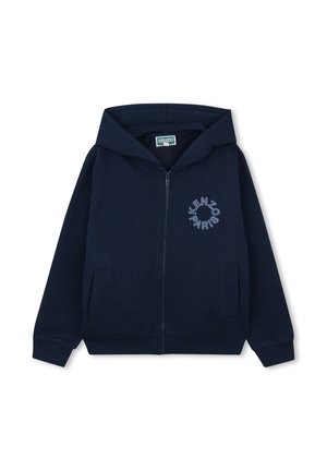 HOODED JOGGER  - Sweat zippé - medieval blue