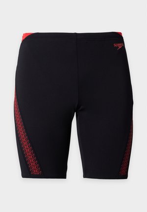 Speedo, MEN HYPER BOOM SPLICE JAMMER - Ujumisšortsid - anthracite/high risk red