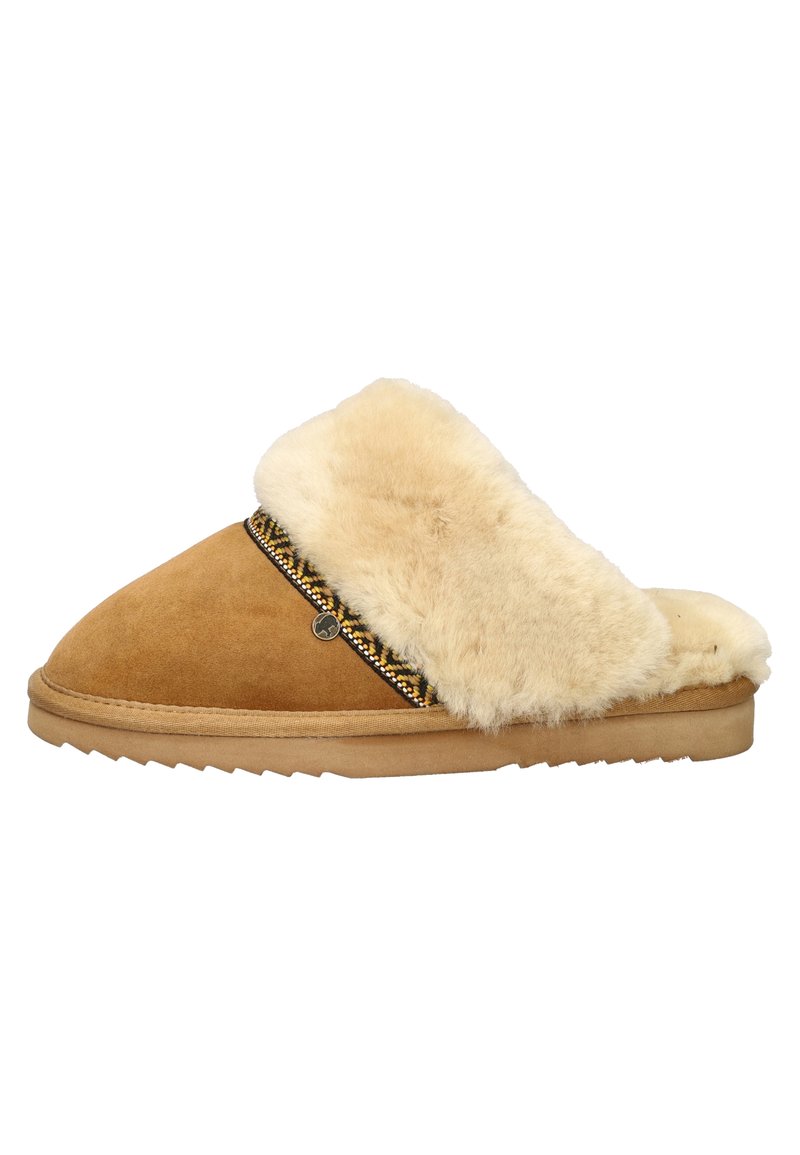Warmbat Australia Pantoffels - cognac