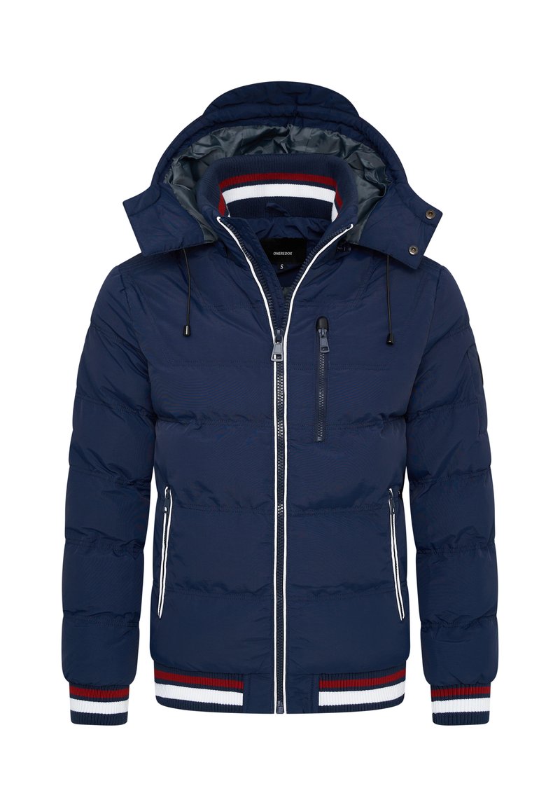 One Redox Winterjacke - navy red