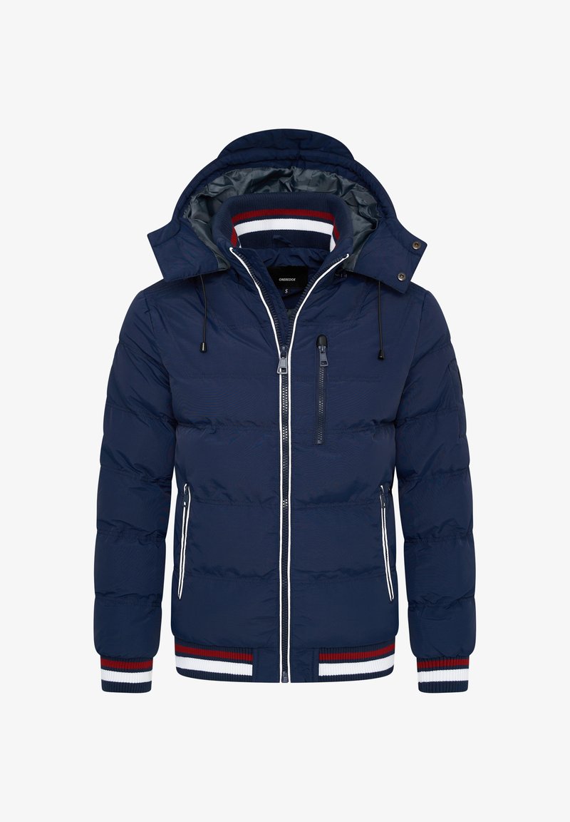 One Redox Winterjacke - navy red