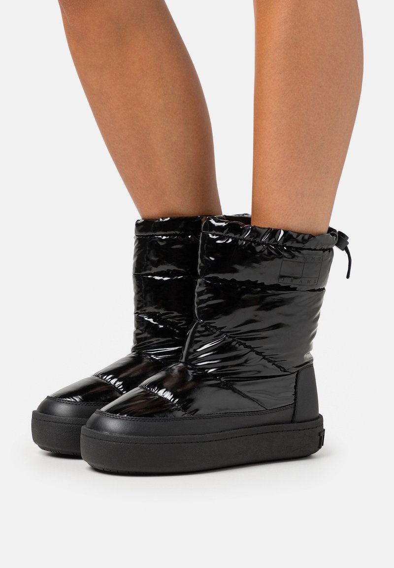 Tommy Jeans Botines con plataforma - black