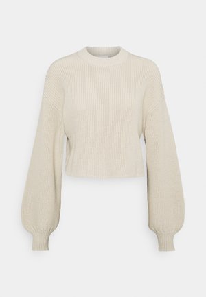 Pullover - beige dusty light