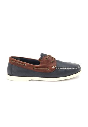 STANDARD - Boat shoes - navy blue