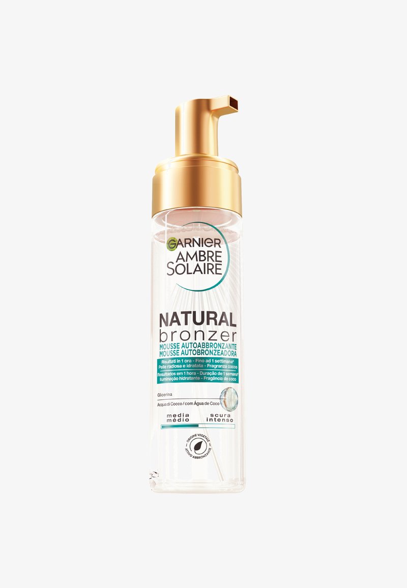 Garnier - AMBRE SOLAIRE BRONZER MOUSSE AUTOABBRONZANTE - Autoabbronzante - trasparente, Ingrandire