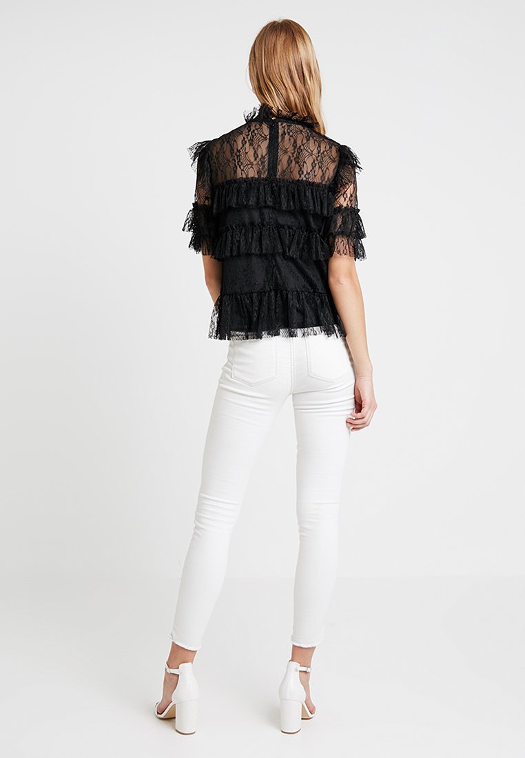 By Malina RACHEL BLOUSE Bluser blacksvart Zalando.no By Malina RACHEL BLOUSE - Bluser - black/metallic