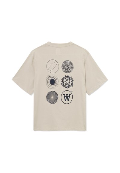 WOOD WOOD WWLIAM TEE - T-shirt imprimé - moonstruck
