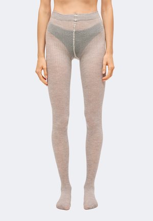 Swedish Stockings, DIANA TIGHTS - Чорапогащи - beige melange