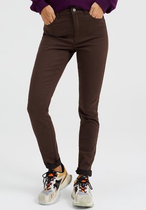 Jeans Skinny - dark brown