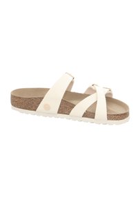 Birkenstock FRANCA TEX - Sandals - eggshell