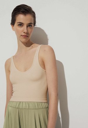 WEICHES - Débardeur - beige