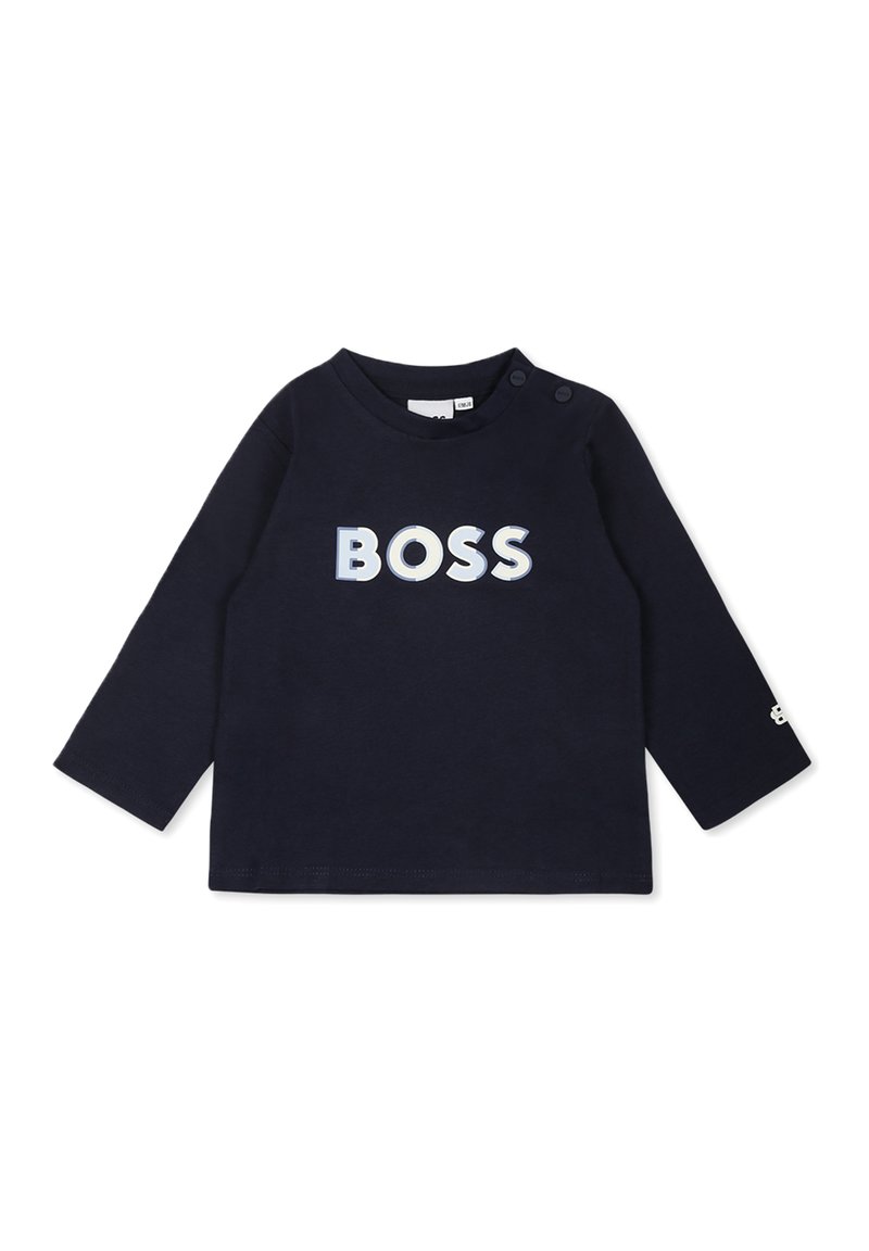 BOSS Kidswear Longsleeve blauw BOSS Kidswear Longsleeve blauw
