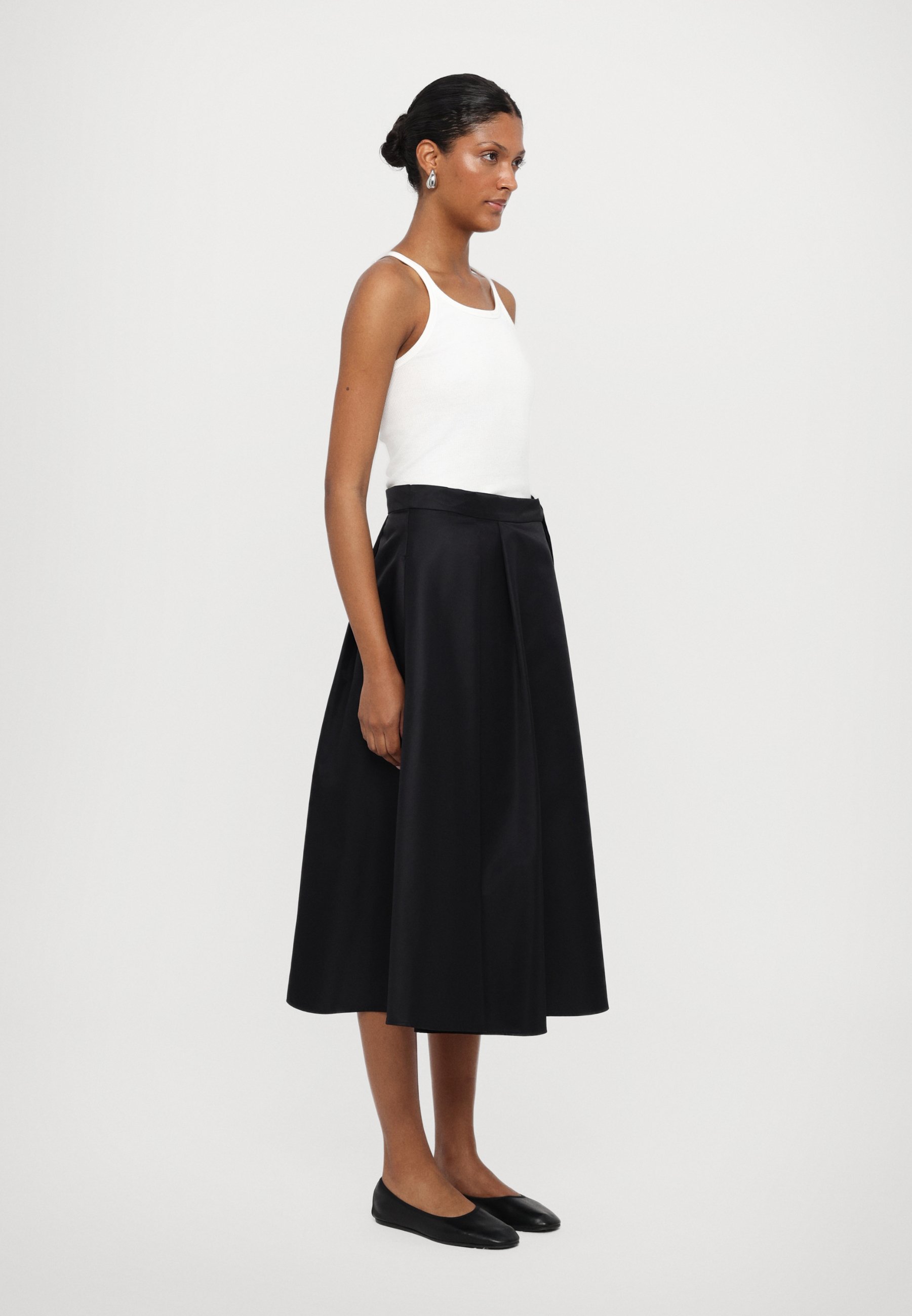 WEEKEND MaxMara TEMA - A-line skirt - nero/black - Zalando WEEKEND MaxMara TEMA - A-line skirt - nero/black - Zalando