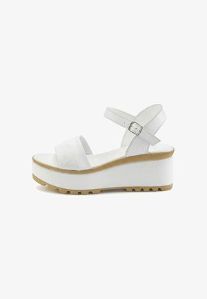 LASCANA, LASCANA SANDALETTE - Platform sandals - weiß