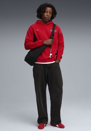 Sweat à capuche - rosso corsa