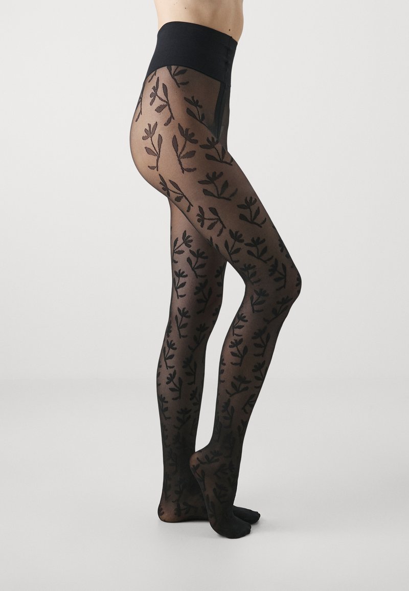 Swedish Stockings FLORA FLOWER TIGHTS Tights black