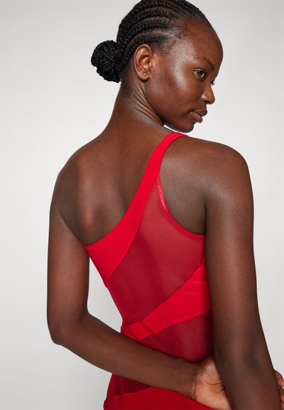 Norma Kamali SNAKE MIO - Kupaći kostim - tiger red