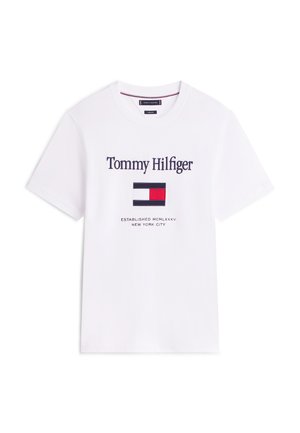 Tommy Hilfiger, - T-shirt z nadrukiem