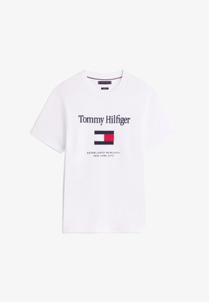 Tommy Hilfiger, - T-shirt z nadrukiem