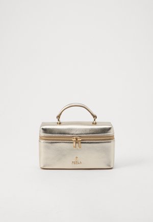 CAMELIA MICRO VANITY CASE CROSSBODY - Rokassoma - gold-coloured