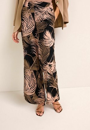 Stoffhose - black