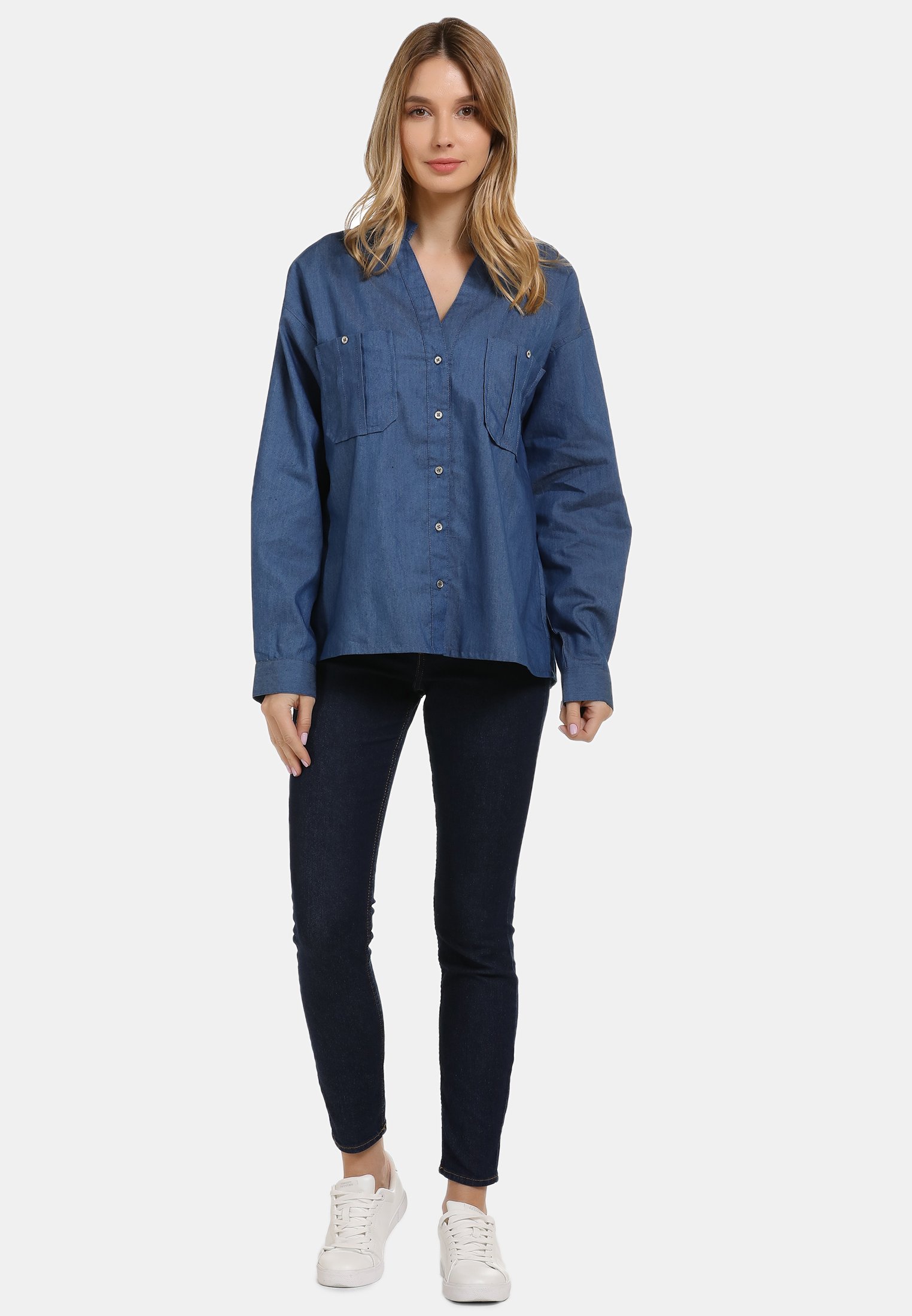 Damen Hemdbluse Damen Hemdbluse