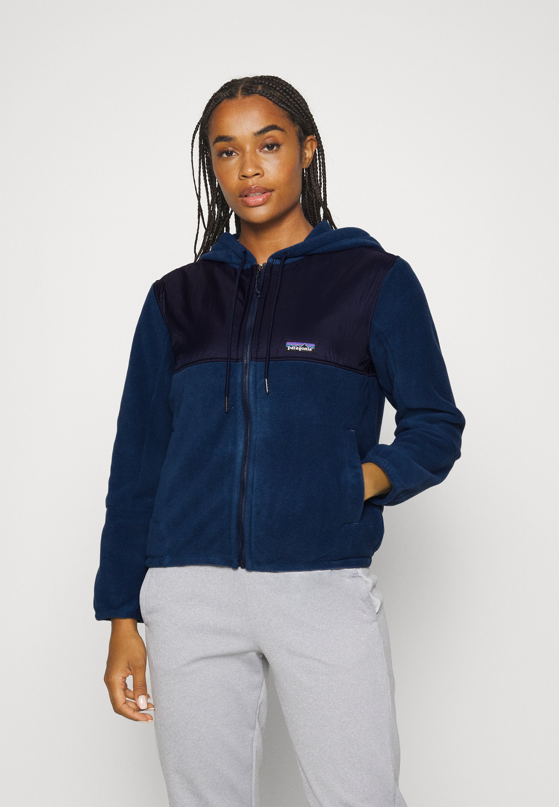 Patagonia MICRODINI HOODY - Fleece jacket - tidepool blue/blue - Zalando.de