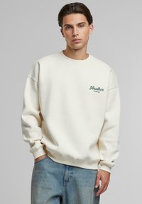 Another Cotton Lab SUNDAY DRIVING UNISEX - Sweatshirt - white