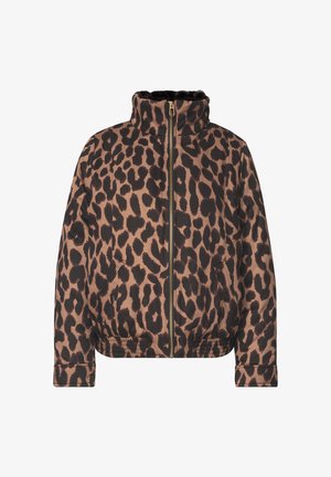 Street One Studio, JACKE MIT LEO-MUSTER UND FAKE FUR DETAILS - Veste mi-saison - honey brown