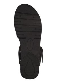 Tamaris Sandalen met sleehak - black