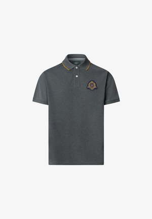 Hackett London HERITAGE CREST LOGO - Polokošeľa - dark grey marl