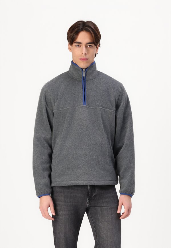 CONTRAST HALF ZIP - Fleecepullover