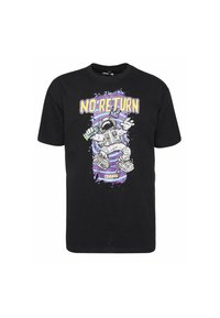 T-shirts med print - black
