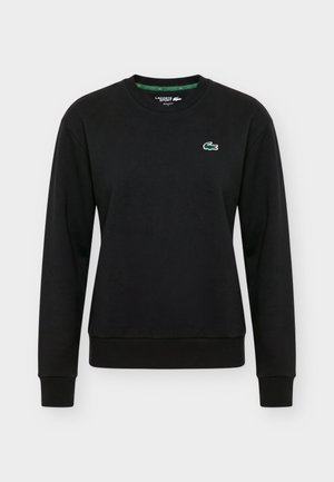 Lacoste Sport, TRAINING CREWNECK - Суитшърт - black