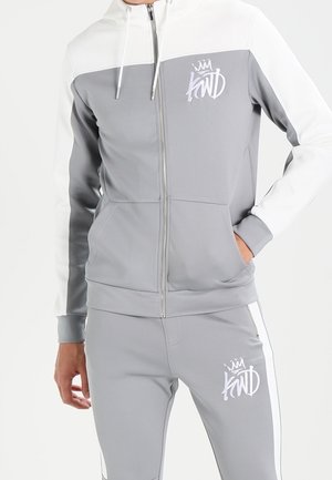 Sweater met rits - grey