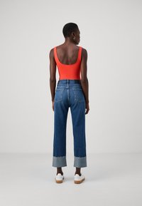 7 for all mankind LOGAN STOVEPIPE EXPLORER - Tiesaus kirpimo džinsai - mid blue