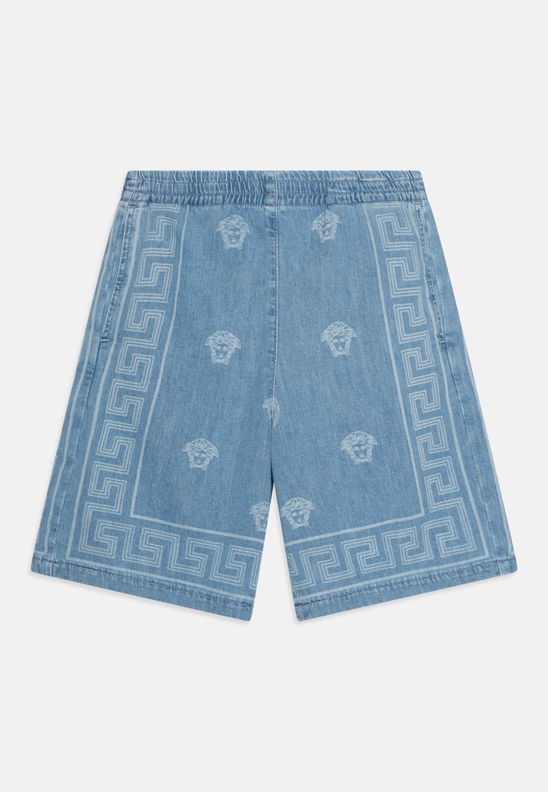 Versace - MEDUSA BANDANA KIDS UNISEX - Denimové šortky - light blue, Zväčšiť