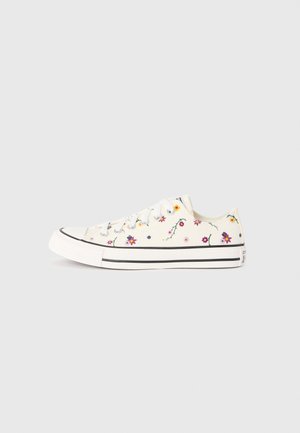 CHUCK TAYLOR ALL STAR FLORAL - Matalavartiset tennarit - egret/sporty berry/navy