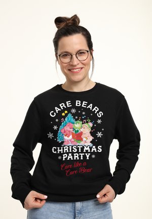 CARE BEARS CHRISTMAS PARTY CARE LIKE A CARE BEAR - Sweatshirt - black
