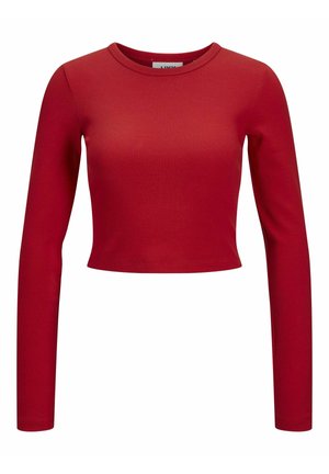 JXFELINE  - Tops ar garām piedurknēm - racing red