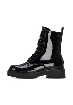 Botines con plataforma - black