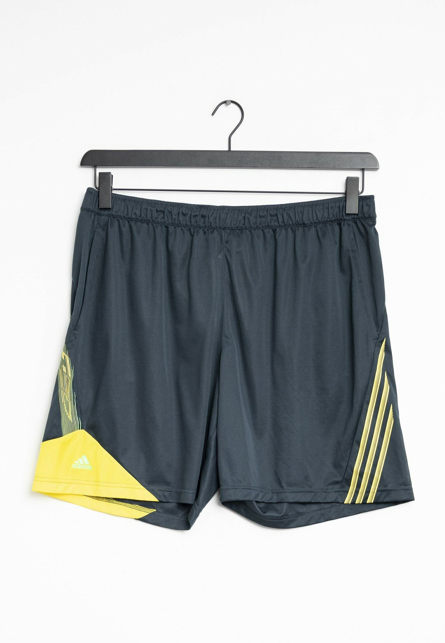 adidas Originals Shorts - black/yellow 
