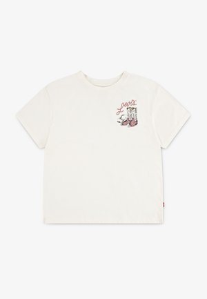 LVG WESTERN OVERSIZED TEE - Basic T-shirt - gardenia