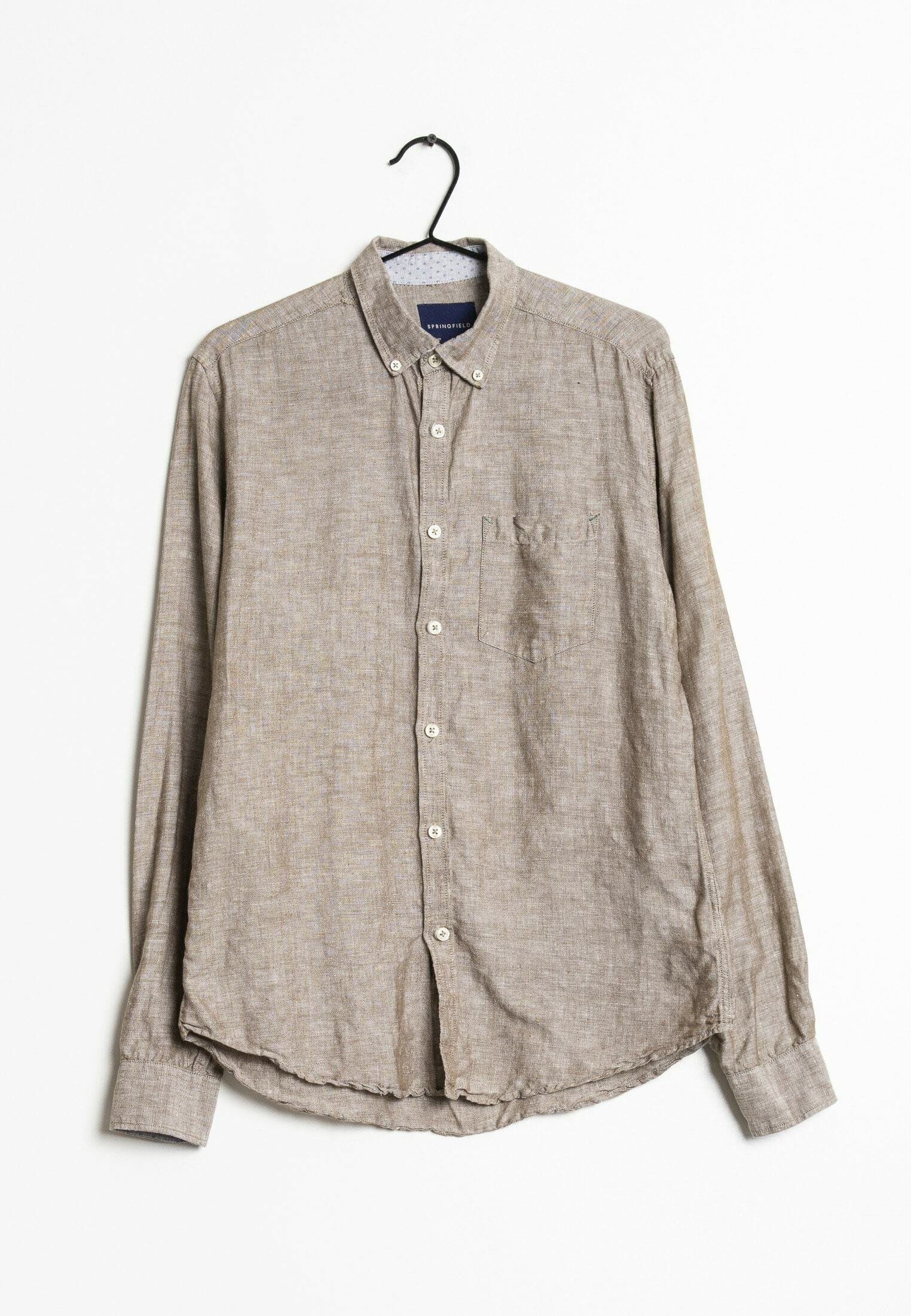 Springfield Camisa - brown/marrón - Zalando.es