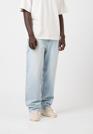 WITH LOOP - Baggy Jeans - desert blue
