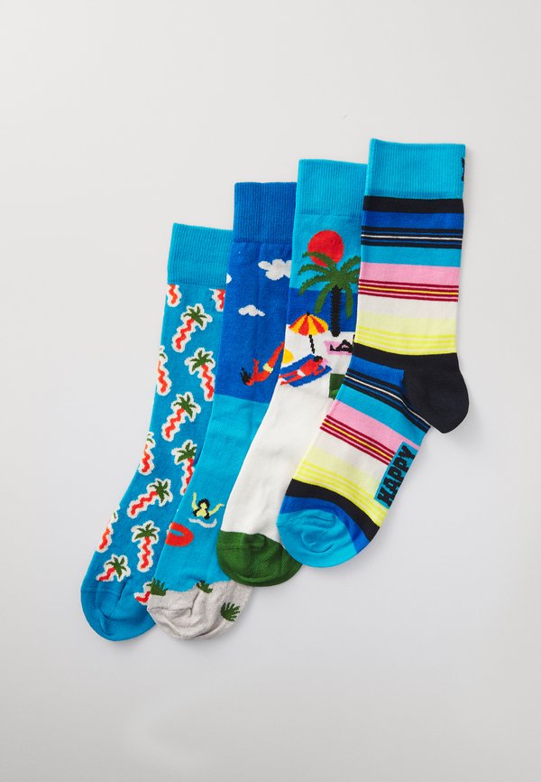 BEACH HOLIDAY SOCKS UNISEX 4 PACK - Socken